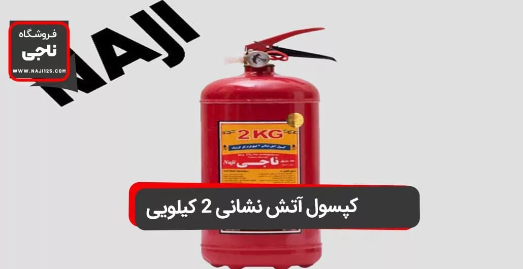 کپسول آتش نشانی 2 کیلویی